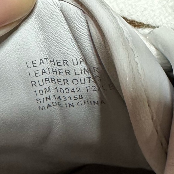 TORY BURCH HANK COURT LEATHER SNEAKER SHOES LACE UP WHITE SIZE 10 - Picture 10 of 10